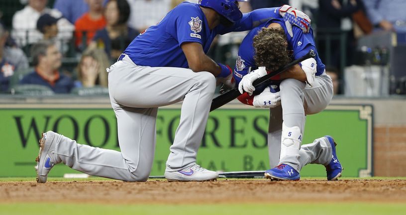 Almora Jr. nakon nesretnog udarca (Foto: AFP)