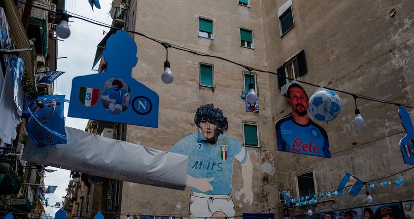 Maradonin mural u Napulju