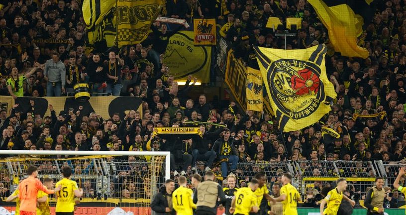 Slavlje igrača Borussije Dortmund