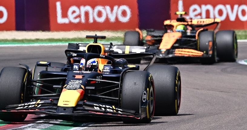 Verstappen i Norris