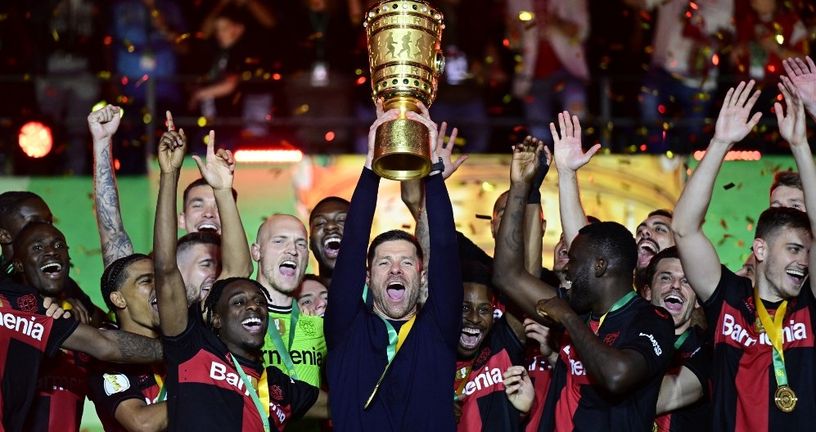 Xabi Alonso podiže DFB Pokal