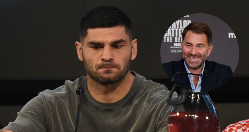 Filip Hrgović i Eddie Hearn