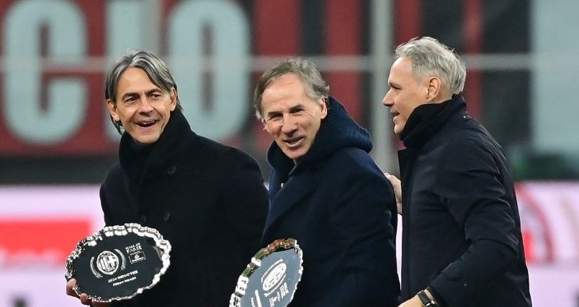 Inzaghi, Baresi i Van Basten
