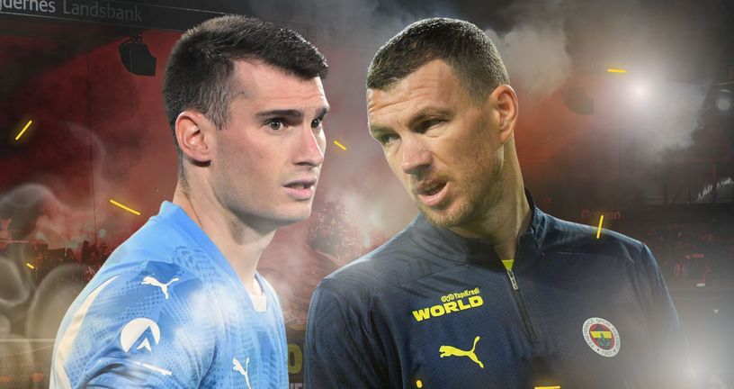 Dominik Livaković i Edin Džeko