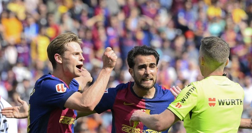 Igrači Barcelone prosvjeduju kod suca Hernandeza
