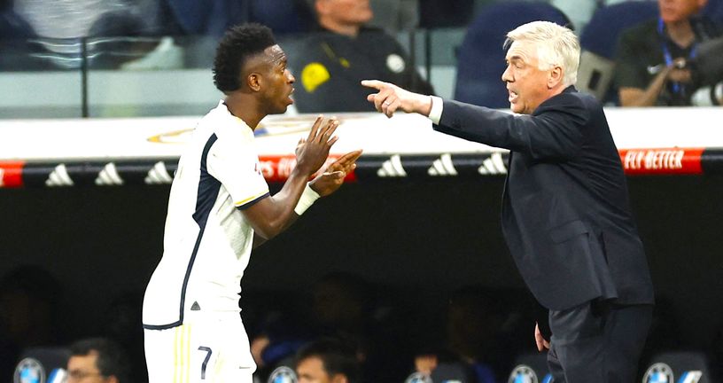 Carlo Ancelotti i Vinicius