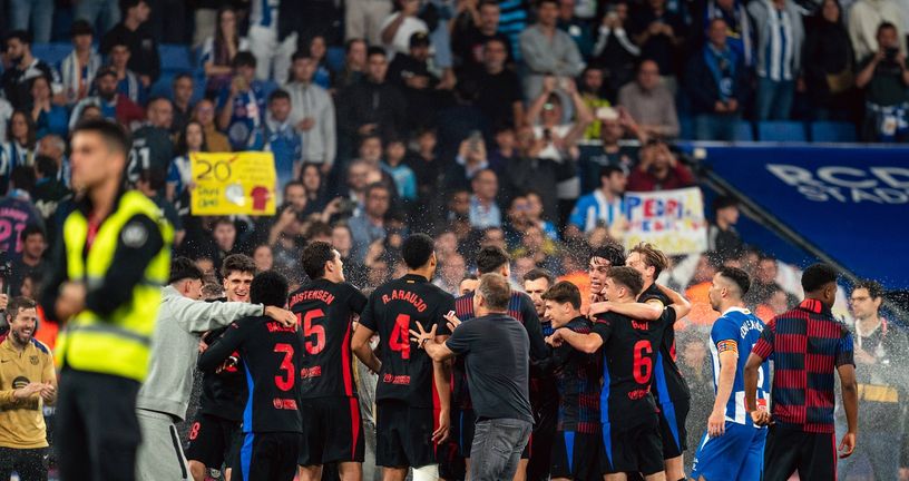 Slavlje igrača Barcelone