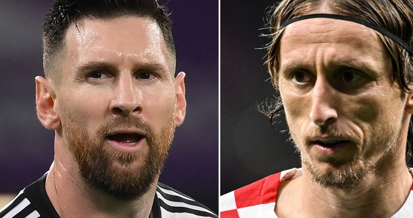 Lionel Messi i Luka Modrić