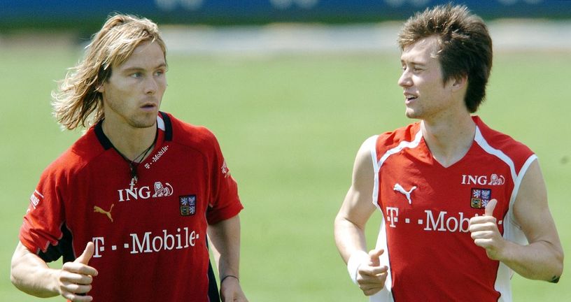Pavel Nedved i Tomaš Rosicky