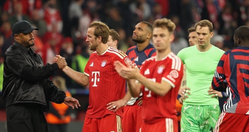 Kompany i igrači Bayerna