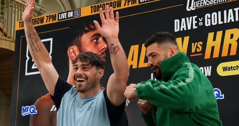 Dave Allen i Filip Hrgović