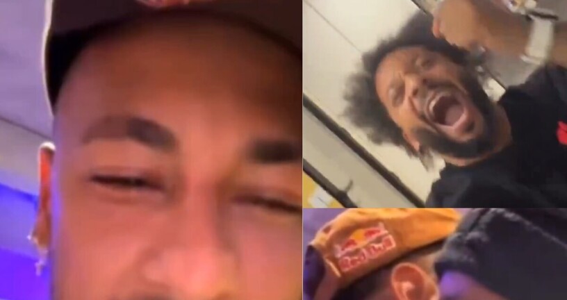 Neymar i Marcelo slave