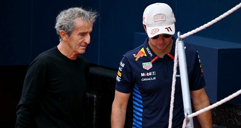 Alain Prost i Sergio Perez
