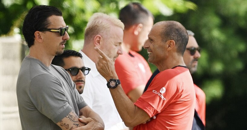 Ibrahimović i Allegri