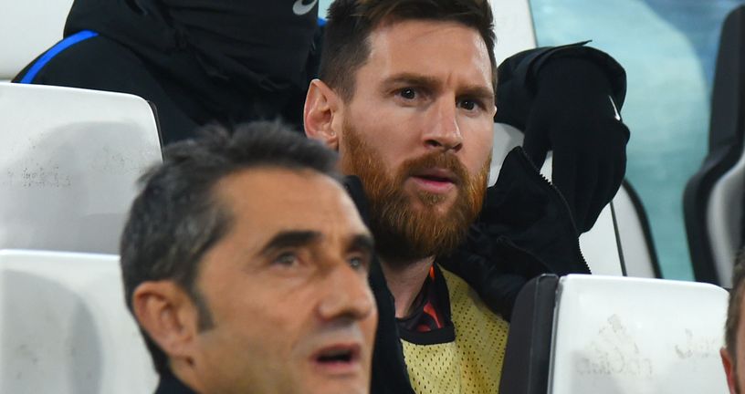 Lionel Messi i Ernesto Valverde (Foto: AFP)