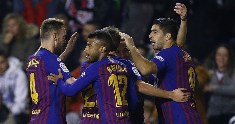 Slavlje Barcelone (Foto: AFP)