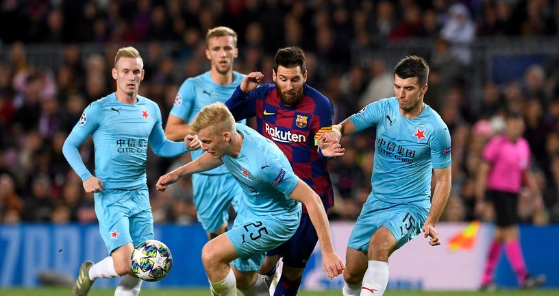 Lionel Messi protiv Slavije (Foto: AFP)