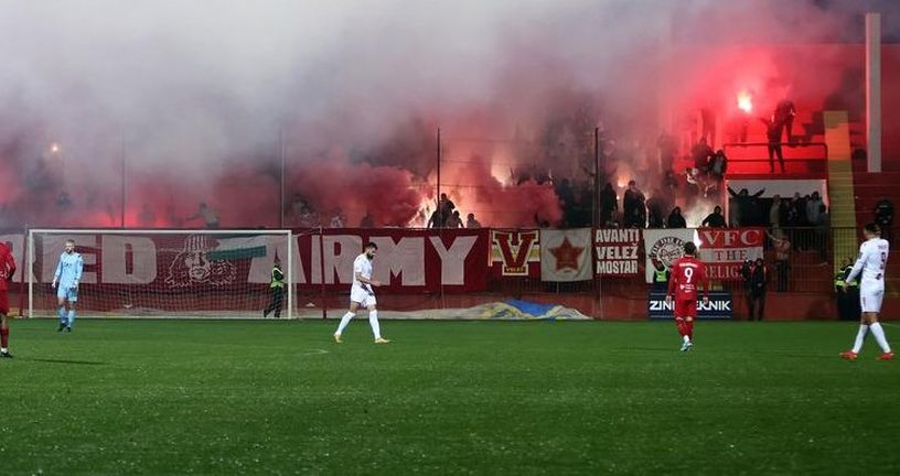 Posljdnji mostarski derbi Velež - Zrinjski