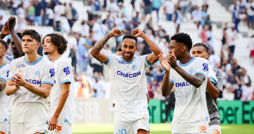 Aubameyang slavi pogodak za Marseille