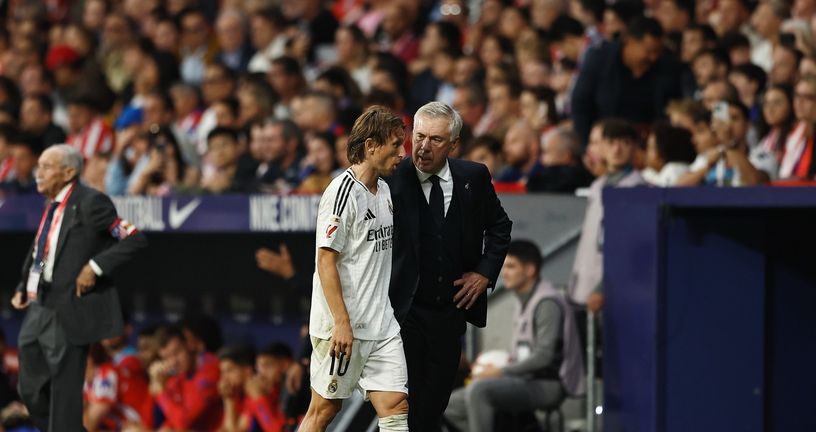 Modrić i Ancelotti