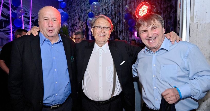 Velimir Zajec, Miroslav Blažević Ćiro i Marko Mlinarić