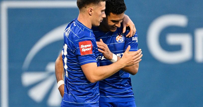 Dinamovci slave gol protiv Rijeke