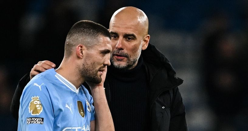 Mateo Kovačić i Pep Guardiola