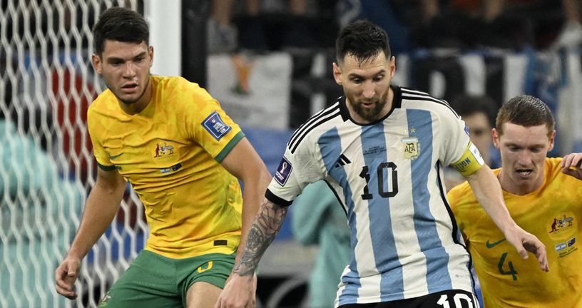 Fran Karačić i Lionel Messi