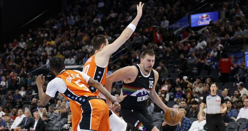 Ivica Zubac i Nikola Jokić