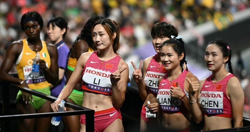 Yuting Li, Xie Zhenye, Liang Xiaojing i Chen Yujie