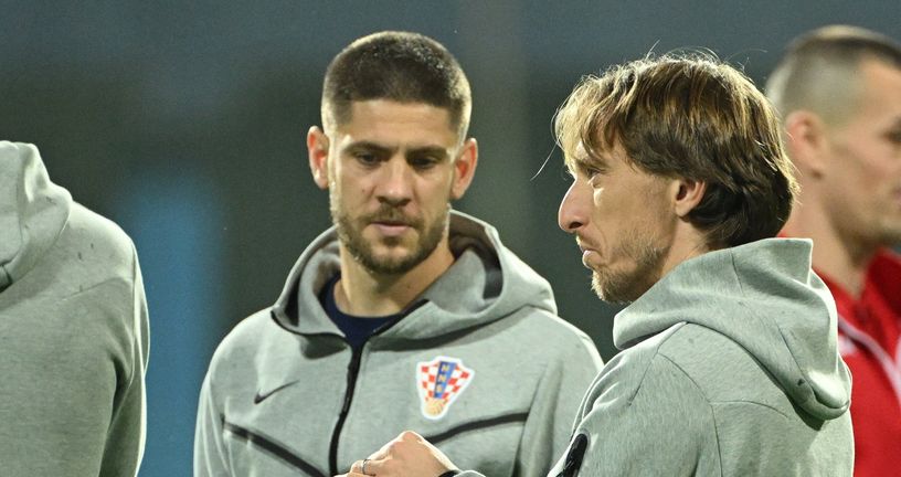 Andrej Kramarić i Luka Modrić