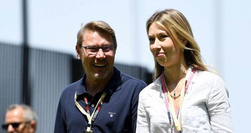Mika Hakkinen i starija kćer Aina