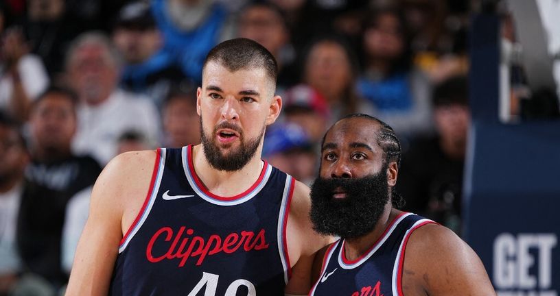 Ivica Zubac i James Harden