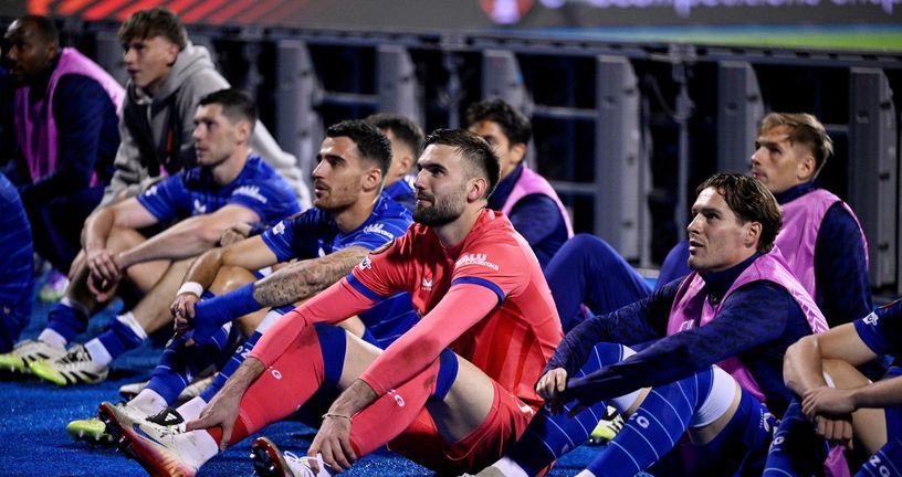 Ivan Nevistić i suigrači iz Dinama