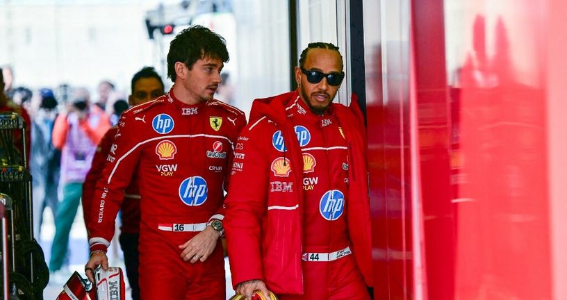 Charles Leclerc i Lewis Hamilton