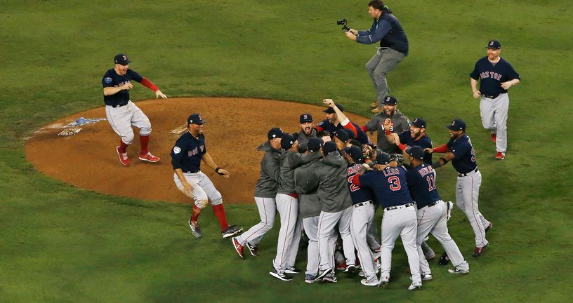 Slavlje Boston Red Soxa (Foto: AFP)