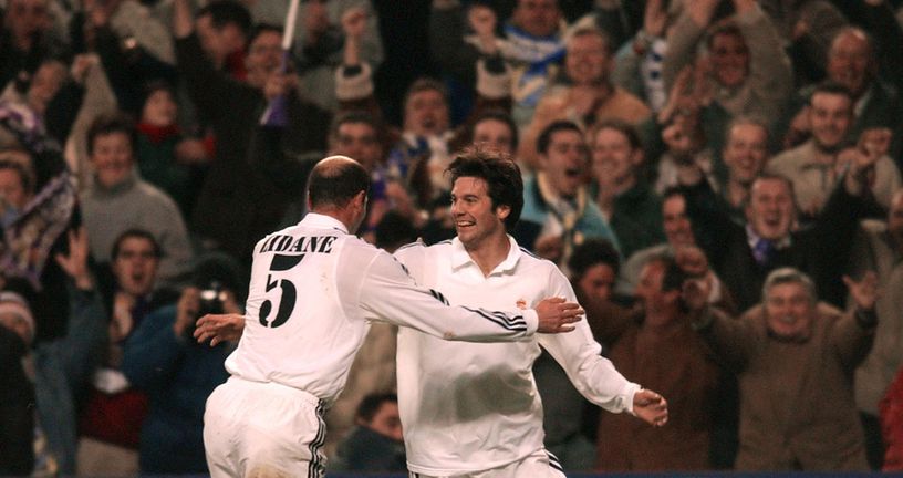 Zinedine Zidane i Santiago Solari (Foto: AFP)