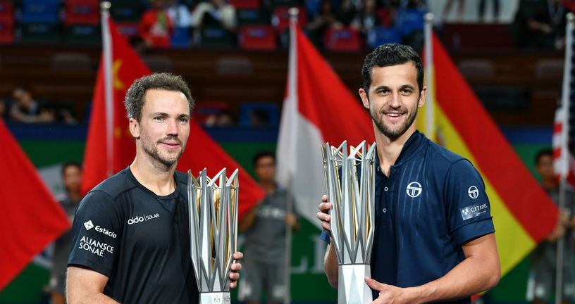 Mate Pavić i Bruno Soares (Foto: AFP)