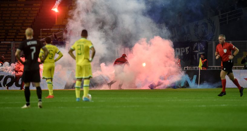 Bakljada na utakmici Nantes - Qarabag