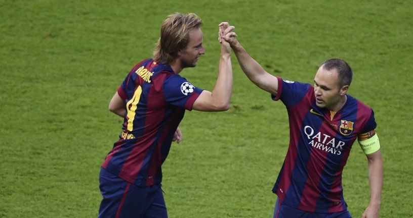 Rakitić i Iniesta