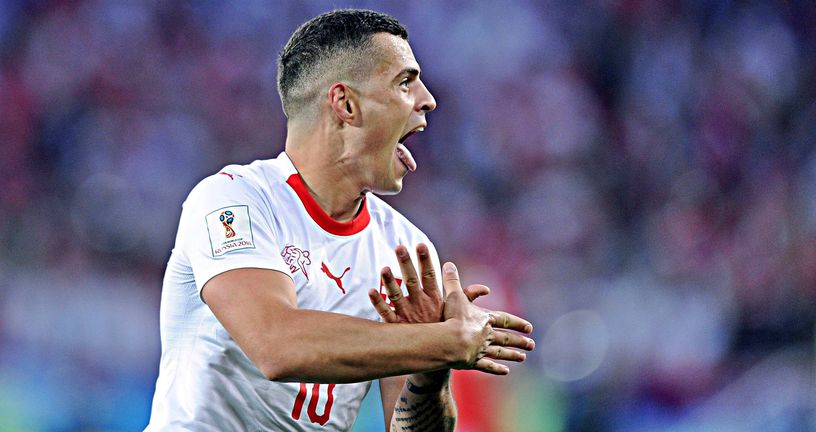 Granit Xhaka 2018.