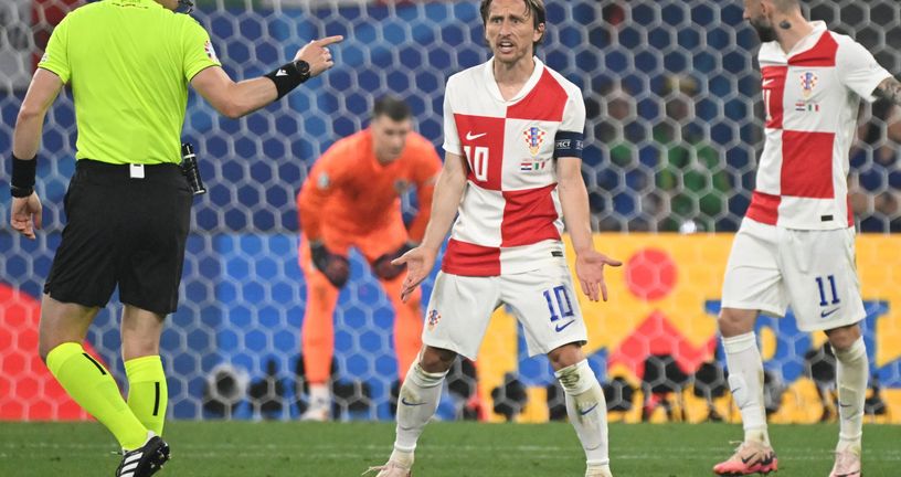 Danny Makkelie i Luka Modrić