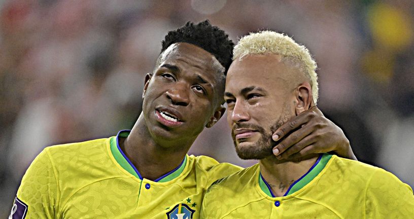 Vinicius i Neymar protiv Hrvatske