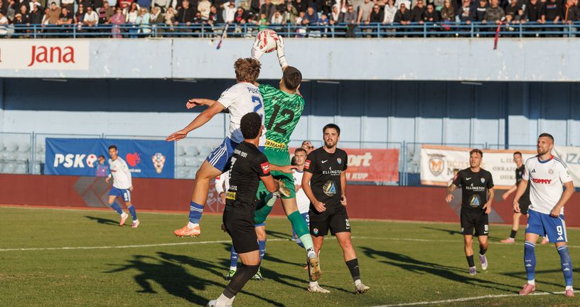 Hajduk je pobijedio Vukovar 1:0 u Vinkovcima