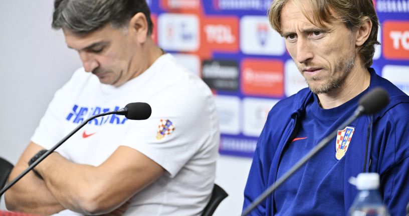Zlatko Dalić i Luka Modrić
