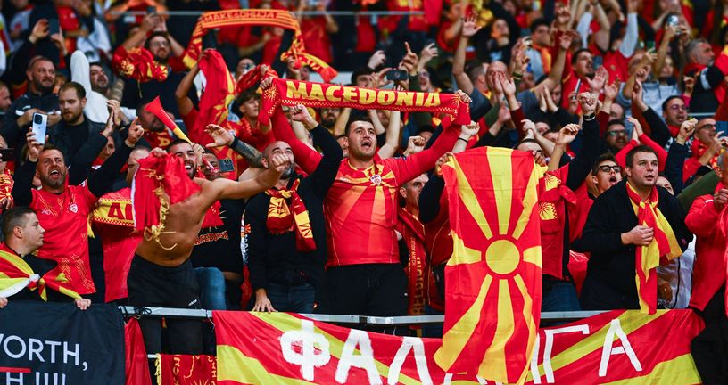 Navijači Sjeverne Makedonije