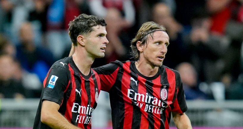 Christian Pulišić i Luka Modrić