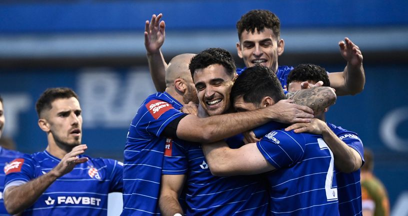 Slavlje igrača Dinama