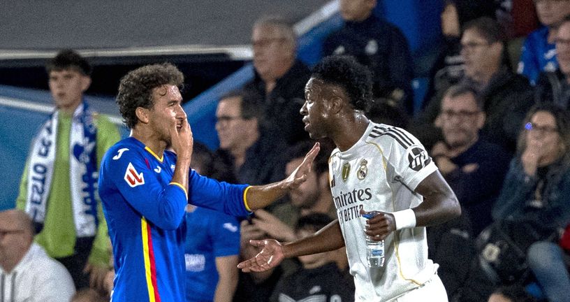 Vinicius na utakmici protiv Getafea