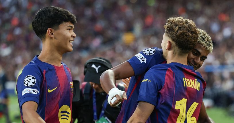 Dro Fernandez, Lamine Yamal i Fermin Lopez